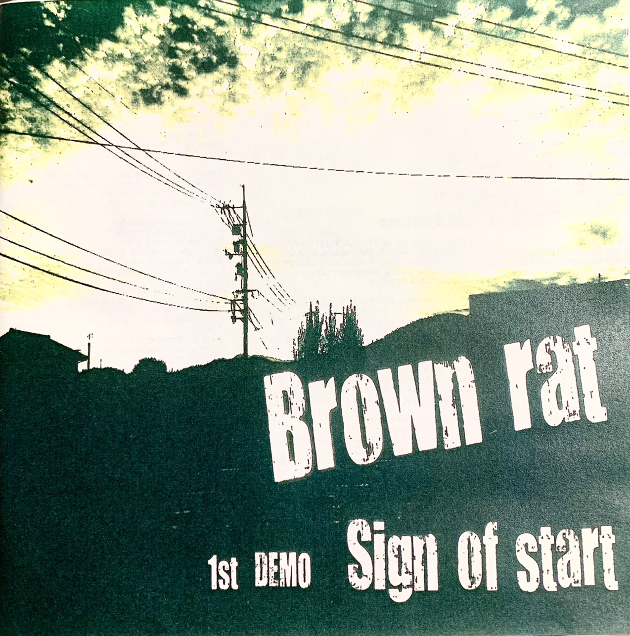 Sign of start